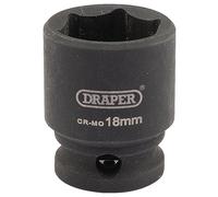 Draper 18mm Impact Socket 3/8DR - 06878