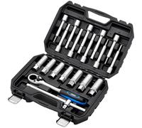 Draper Shock Absorber Strut Nut Kit 1/2in Sq. Dr. (19 Piece) Pk 1 13604