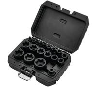 Draper External Torx Plus Socket Set 1/4in 3/8in 1/2in Sq. Dr. (19 Piece) Pk 1 07128