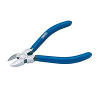 Draper 19646 Spring Loaded Diagonal Side Cutter, 115mm , Blue