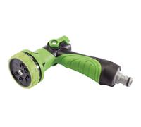 Draper 19685 Eight Pattern ABS Plastic Garden Watering Plant Hose Spray Gun