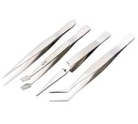 Draper 19850 Tweezer Set, 4 Pcs , Blue