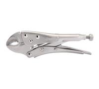 Draper 1x 140mm Curved Jaw Self Grip Pliers Garage Professional Standard Tool