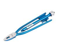 Draper 250mm Wire Twisting Pliers | Maximum Wire Capacity Twist 1.5mm diameter & Cut 2.5mm| Chrome Vanadium Steel Hand Tool | Chrome Plated Spiral Screw | 38896