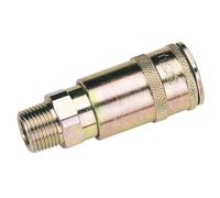 Draper 1x 3/8" BSP Taper Male Thread Vertex Air Coupling Professional Tool 51409