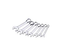 Draper 1x 7 Piece Hi-Torq Metric Stubby Combination Spanner Set Tool 56398