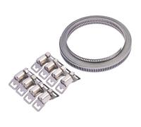 Draper 1x 8mm Wide Hose Clamp Set Garage Professional Standard Tool 55591