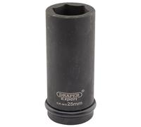 Draper Expert 05057 Expert Hi-Torq® 6 Point Deep Impact Socket 3/4in Sq. Dr. 25Mm each