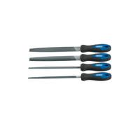 Draper 1x Files 4 Piece 200mm Soft Grip Engineers File Set Professional Tool