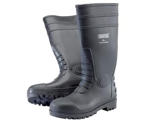 Draper 1x Safety Wellington Boots to S5 Size 8/42 Professional Tool 2698