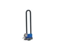 Draper 1x U Bar Shackle Lock with 2 Keys Garage Professional Standard Tool