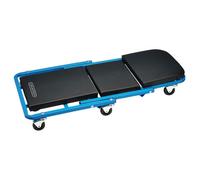 Draper 2-In-1 Mechanic's Creeper & Workshop Seat 136 Kg Capacity With Pvc Leather Cushion
