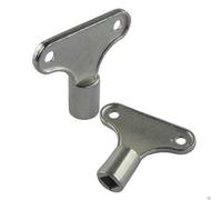 Draper 2 Radiator Plumbing Bleed Bleeding Key Keys Zinc Alloy for Screw Air Valve 08615