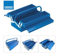 Draper 3 Tray Cantilever Metal Tool Box 420mm
