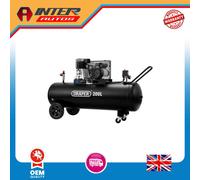 Draper 200L Belt-Driven Air Compressor, 2.2kW-3hp 55315