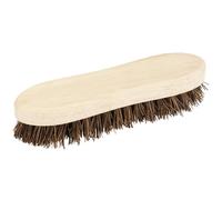 Draper 200mm Stiff Basine Scrubbing Brush | Wood Grip Cleaning Tool | 8" Multifunctional Scrubber | Outdoor and Indoor Hard Brush | 43781