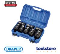 Draper Hi-Torq® Metric Deep Impact Socket Set 1in Sq. Dr. (8 Piece) Pk 1 20210