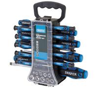 Draper Screwdriver, Socket and Bit Set 20721 - 49-piece Chrome Vanadium Steel Case