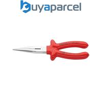 Draper 21454 KNIPEX 26 17 200 VDE Snipe Nose Side Cutting Pliers, 200mm