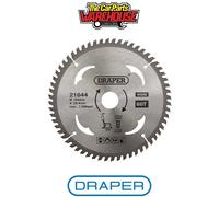 Draper 21644 TCT Circular Saw Blade for Laminate & Wood 185 x 254mm 60T
