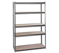 Draper 21663 Expert Steel Shelving Unit with Five Shelves, 1220mm x 450mm x 1830mm