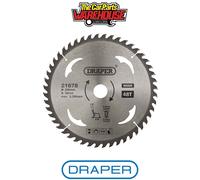 Draper 21678 TCT Circular Saw Blade for Wood 250 x 30mm 48T
