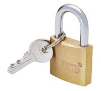 Draper BRASS PADLOCK-30MM Brass Cylinder Padlocks