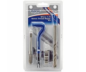 Draper 21744 DHCK-A Expert Metric Thread Repair Kit, M12 x 1.75mm