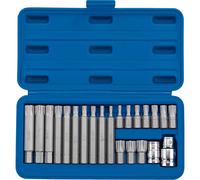 Ribe® 3/8, Socket and Bit Set, 1/2"" Sq. Dr. (22 Piece)