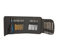 Draper 22232 Expert Wire Brush Set, 9mm-19mm Ø, 20 Pcs, Blue