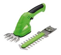 Draper 22403 7.2V Cordless Grass & Hedge Shear Kit (4pc)