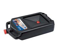 Draper 22493 Portable Oil/Fluid Drain and Recycle Container, 8 Litre, BLACK.