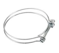 Draper Suction Hose Clamps 75mm Pack of 2