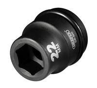 Draper 22mm Impact Socket 3/4"D 6 Point Hexagon Standard Length Hi-TORQ 75968