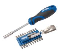 Draper 43624 Screwdriver and Bit Set,Blue,23 Pieces