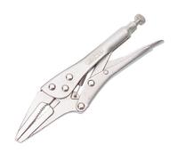 Draper 230mm Adjustable Long Nose Self Vise Grip Locking Jaw Lever Release Plier