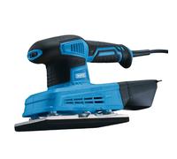 Draper 230V 1/3 Variable Speed Sander & Sheets With Multi Grip Handle 240W
