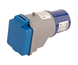 Draper 230V Adaptor With 16A Plug To 13A Socket 17574