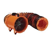 Draper 230V Air Mover Ventilator 300mm 350W Hose Length 5m Fume Extraction 20046
