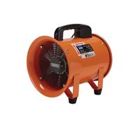 Draper 230V Air Mover Ventilator Metal Housing & Cage 8" 200mm 180W Heating