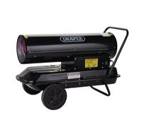 Draper 230V Diesel & Kerosene Space Heater 19L Fuel Tank 68250 BTU/20kW