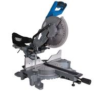 Draper 230V Double Bevel Sliding Compound Mitre Saw 255mm 2000W 79899