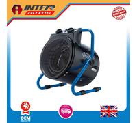 Draper 230V Electric Space Heater, 2.8kW, 9554 BTU 04744