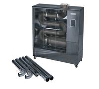 Draper Far Infrared Diesel Heater and Flue Kit 15.1kW
