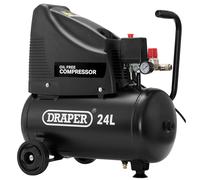 Draper 230V Oil Free Compressor and Air Tool Kit 24L 230V Pressure 116psi 90126