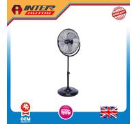 Draper 230V Pedestal Fan, 18"-450mm, 120W 70429