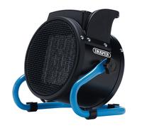 Draper 230V PTC Electric Space Heater 2kW 6824 BTU W 370 x H 685 x D 240mm 04565