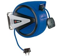 Draper 230V Retractable Electric Cable Reel With Thermal Cut Out Switch 20m
