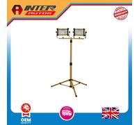 Draper 230V SMD LED Tripod Site Light, 2 x 50W, 11000 Lumens 03215 03215
