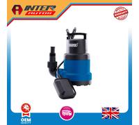 Draper 230V Submersible Clean Water Pump with Float Switch, 108L-min, 250W 98912